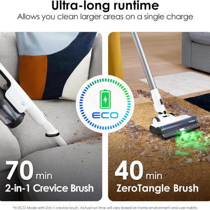 Tineco Pure ONE Station 5 Cordless Smart Vacuum with 2.5L Auto Dust Base, Full-P
