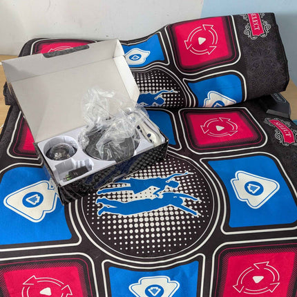 (No cables) Dance Mat for Kids and Adults: 2-Player Electronic Dance Pad with HD
