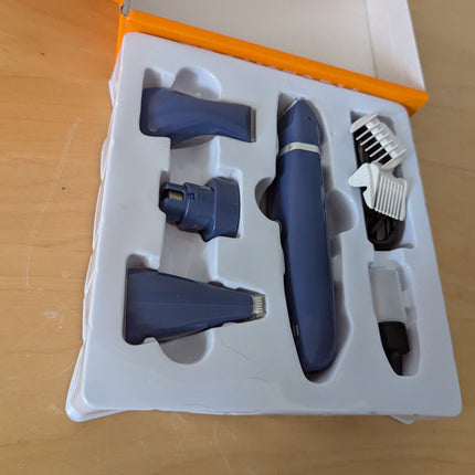 oneisall 4-in-1 Cordless Dog Grooming Kit with 2-Speed Clippers, Low Noise Paw T