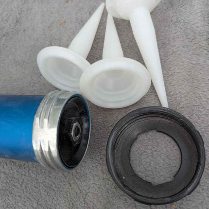 AWF Pro Sausage Caulk Gun, 20 oz Foil Pack / 10 oz Cartridge Convertible, 12:1 T