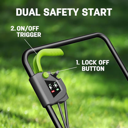 Steelite 13 Inch 1300W Corded Electric Lawn Mower with 30L Bag