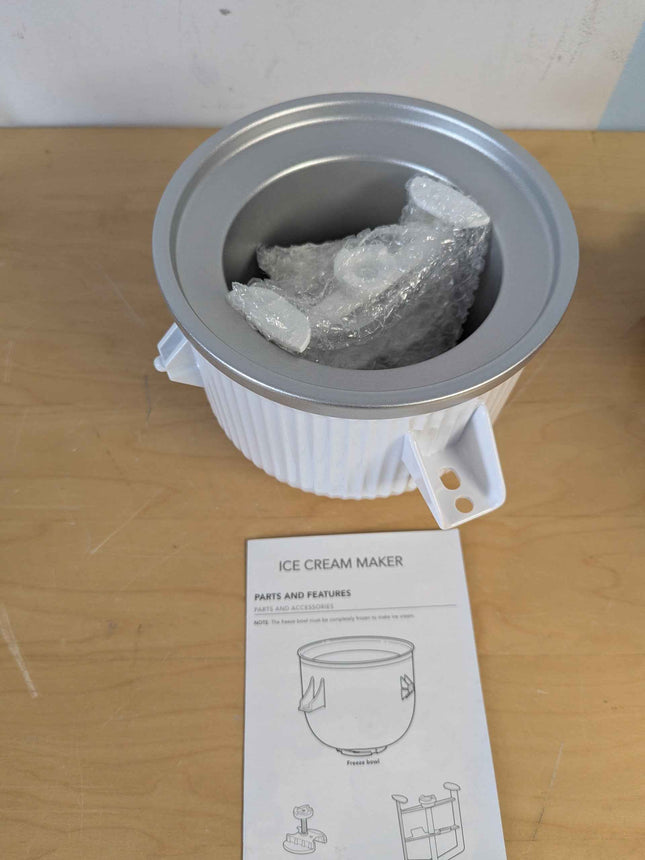 GLINK Ice Cream Maker Attachment for KitchenAid Stand Mixer, Compatible with Kit