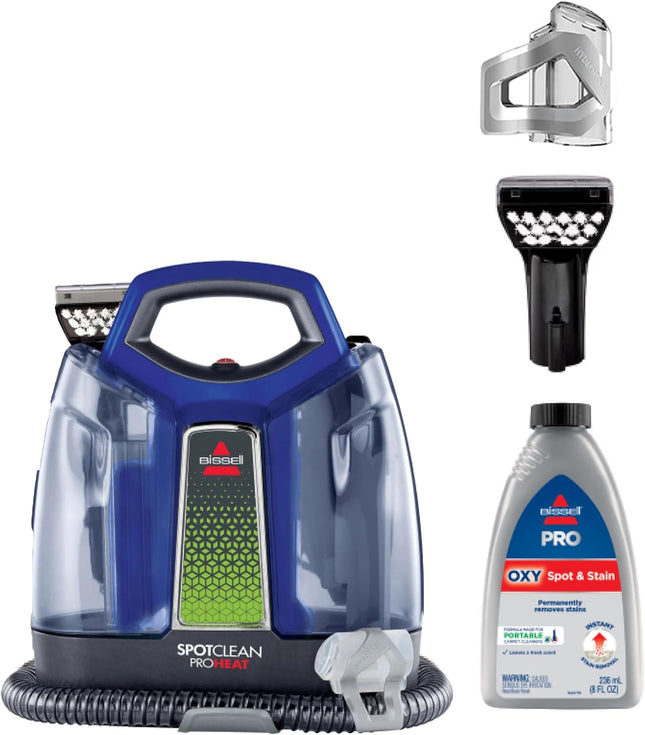 Bissell - Portable Carpet Cleaner - SpotClean ProHeat - For carpet and upholster