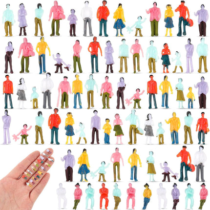 Namalu 1:150 Scale Miniature Figures Painted for Miniature Scenes Pack of | Mini