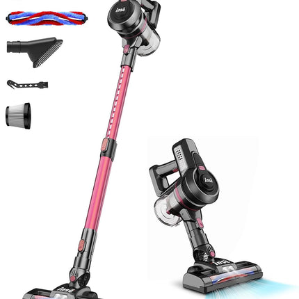 INSE N6 Cordless Stick Vacuum Cleaner, 6-in-1 Lightweight 3.3 lb with 5-Stage HEPA Filtration & 45 Min Runtime