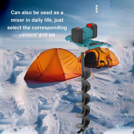 (Tool Only) fosa Cordless Electric Ice Auger / Post Hole Digger, 6 Speeds