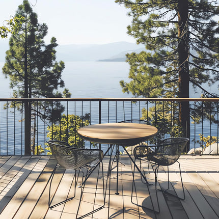 32" Double Wavy Aluminum Deck Balusters 30 Pack, Metal Deck Railing Stair Porch