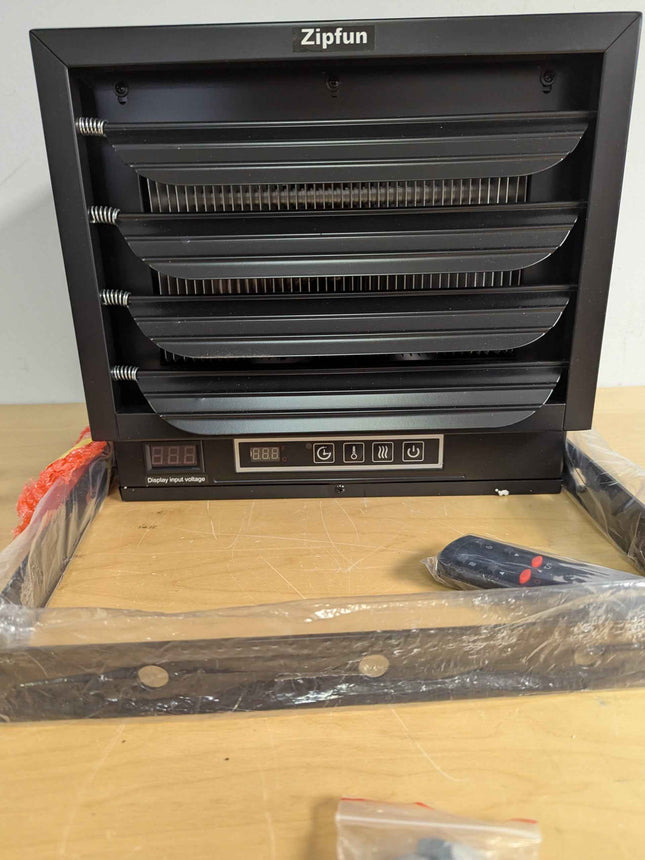 10000W Electric Garage Heater, 240v/60Hz Digital Fan-Forced Ceiling/Wall Mount S