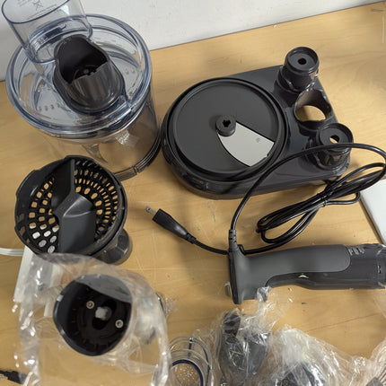 Breville the All in One Immersion Blender BSB530XL, Silver & Black