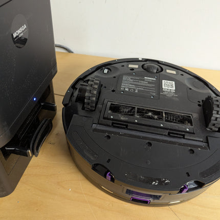 Used - fair, no remote MONSGA Robot Vacuums and Mop 5000Pa, Self-Emptying, 3.5L
