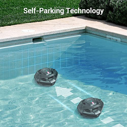 AIPER Cordless Robotic Pool Cleaner, Pool Vacuum Lasts 90 Mins, LED Indicator, S
