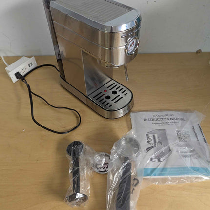 CASABREWS Espresso Machine 20 Bar, Professional Espresso Maker with Milk Frother