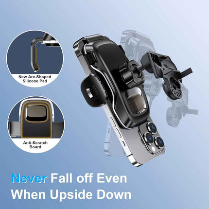 ELOHEI Phone Holder for Ford Edge with Custom Base, Custom Fit Car Phone Mount f