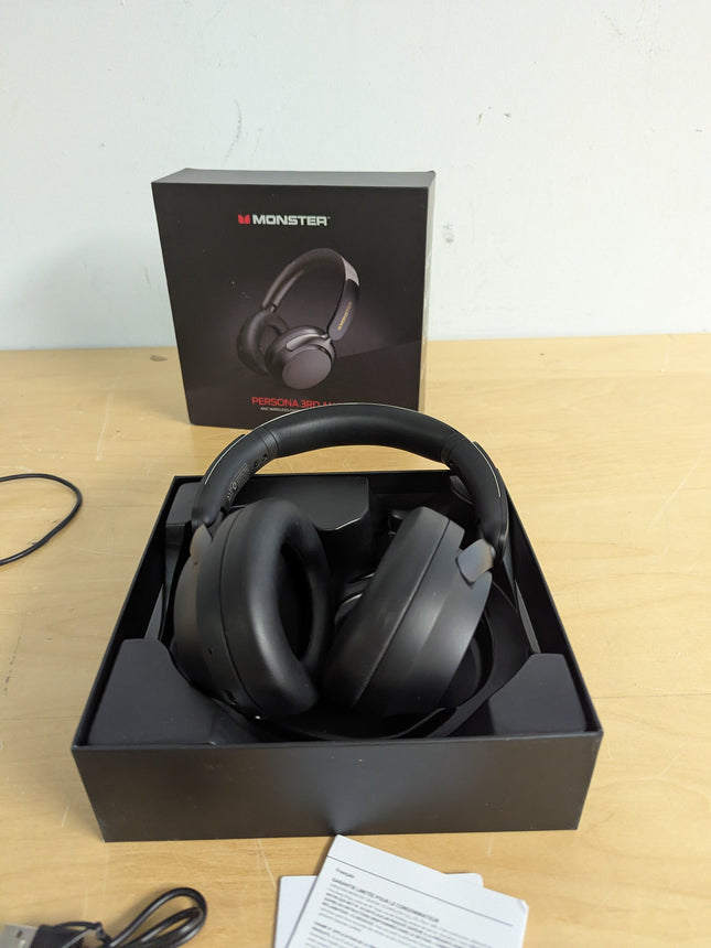 Monster Persona 3rd ANC Headphones, Bluetooth Noise Cancelling Over Ear Headphon