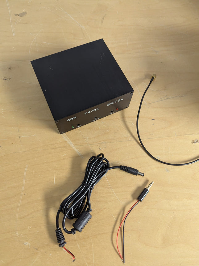 Antenna Sharer 100W DC ‑160MHz SDR Transceiver TR Switch Aluminum Alloy Antenna