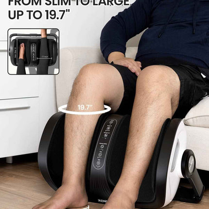 RENPHO Shiatsu Foot and Calf Massager with Heat, Mothers Day Gifts for Mom, Deep