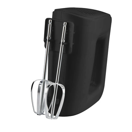Mainstays 5-Speed Corded Hand Mixer Black with 2 Beaters