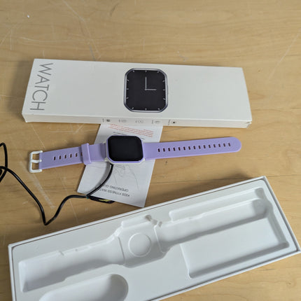 PURPLE Mgaolo Kids Smart Watch for Boys Girls,Kids Fitness Tracker Smartwatch wi