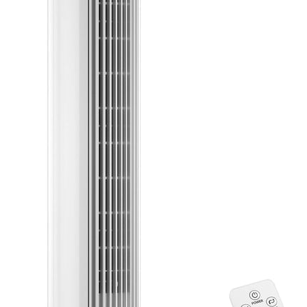 (No remote) 30'' Tower Fan, Portable Oscillating Quiet Cooling Fan, 3 Speeds, Bu
