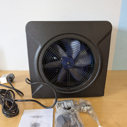 DOEL Mini Swimming Pool Heat Pump, 17100 BTU Electric Pool Heater & Chiller for Above Ground Pools & Spas, 115V, 45 dB