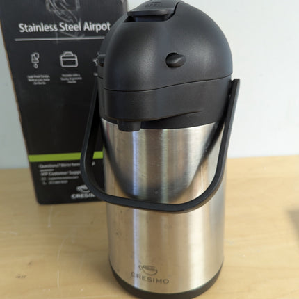 Thermal Coffee Carafe 74Oz, Keeps Coffee Hot for 12Hrs & Cold for 24Hrs, Stainle