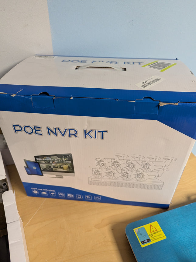 SMONET 5MP 8CH PoE Home Security Camera System,8CH NVR CCTV Surveillance Camera