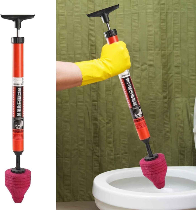 High Pressure Toilet Plunger, Air Plunger for Toilet, Toilet Snakes for Uncloggi