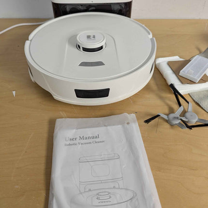 Redroad Robot Vacuum Cleaner 20,000Pa Robot Vacuum Mop,120 Day Self Emptying Vac