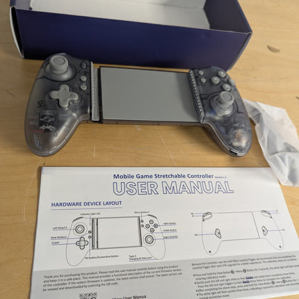 Wireless Mobile Gaming Controller for Android, iPhone, Switch, Steam - Play Cons
