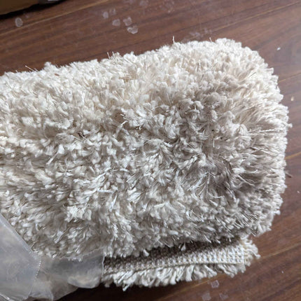 7'1"X10' Solid Eyelash Woven Shag Rug Cream - Threshold™