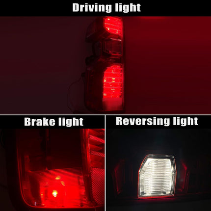 Ciciglow Left Tail Light Assembly for Chevrolet Silverado 1500 2019-2023, Waterproof LED Driver Side Lamp