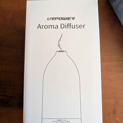 URPOWER Essential Oil Diffusers for Home with 7 LED Color Changing Lights, Timer