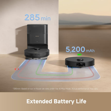 (NO STATION) DREAME D20 Plus Robot Vacuum, 13000Pa Suction, Robot Only