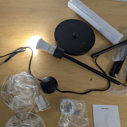 Ambimall 64'' Floor Lamps for Living Room with Remote Control and Stepless Dimma