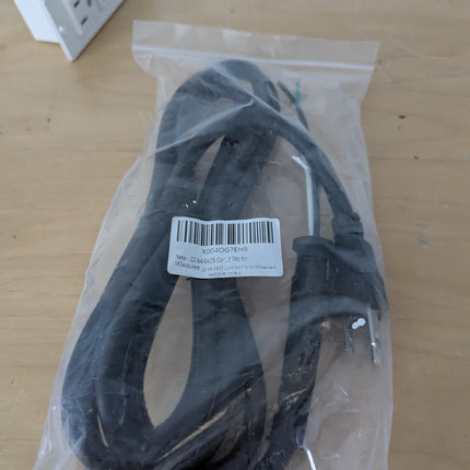 22-64-0405 Cord Set Replacement Part for Mil-wauk-ee - 18/3 AWG Power Cord w/Cor