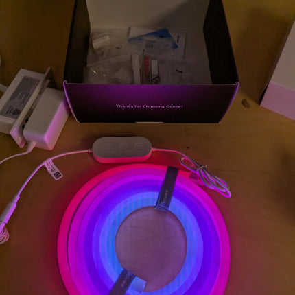 Govee Neon Lights, RGBIC Neon Rope Light 2 Works with Matter, Alexa, Google Assi