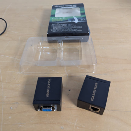 Generic VGA Extender High Definition Transmitter Receiver for Monitor Hard Disk