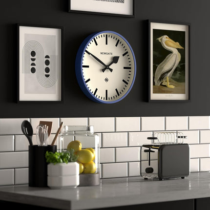 NEWGATE® Number Three Railway Wall Clock - Round Clock - Kitchen Clock - Clocks