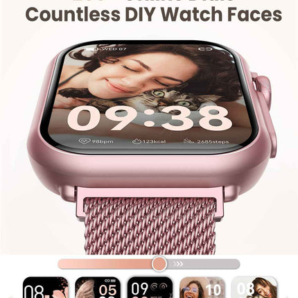 Smart Watches for Women (Android/iPhone), 1.83" HD Smart Watch with Calls/Messag