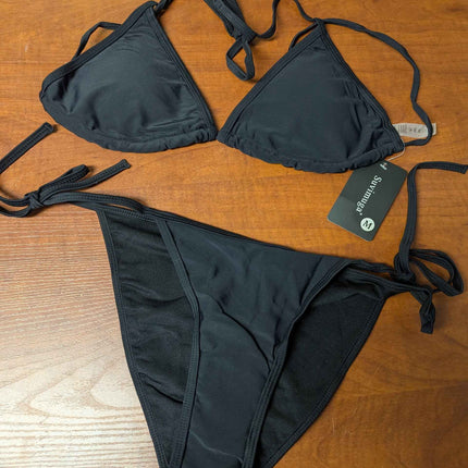 Suwmiga M size bikini set Black