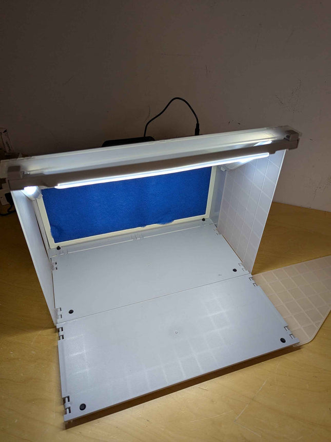 INCOMPLETE OPHIR Paint Booth, Spray Booth with Extra 2xFilter & 3xLed Light, Air