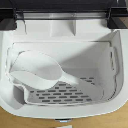 EASYERA Nugget Ice Maker Countertop, Pellet Crushed Chewble Ice Cubes, 33LBS/24H