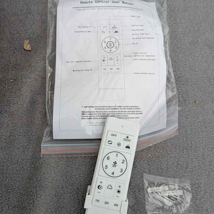 Klmeiday Modern Bladeless Ceiling Fans with Lights and Remote, Reversible, DC Mo