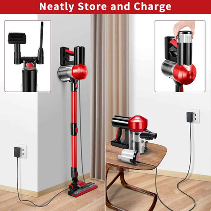 iwoly C150 Cordless Vacuum Cleaner with 18000Pa Powerful Suction, 2200mAh Batter