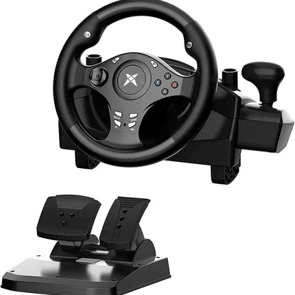 DOYO Racing Wheel - Gaming Steering Wheel for PC, 270 Degree Driving Simulator R