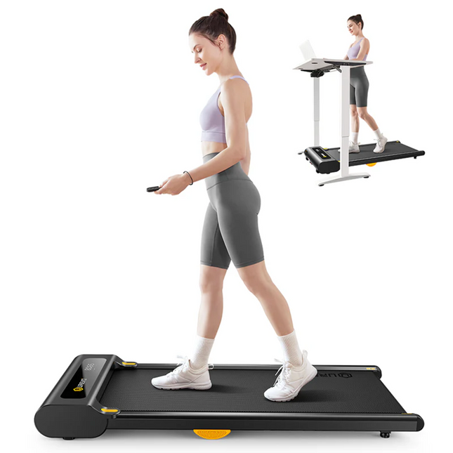 UREVO SpaceWalk 1 Lite Walking Pad: Compact 2.25HP Treadmill with Quiet
