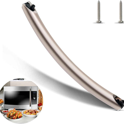 DE94-04313F Microwave Door Handle, Fit for ME16A4021AS ME17R7011ES Samsung Micro