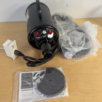 PETNF 3.2HP High Velocity Dog Dryer with 4 Nozzles, Adjustable Speed & Heat Pet Grooming Blower, 73 in Hose