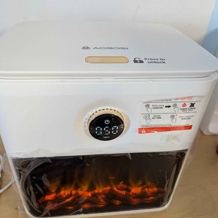 AAOBOSI Heated Towel Warmer for Bathroom - Luxury Towel Warmers Bucket with 3D F