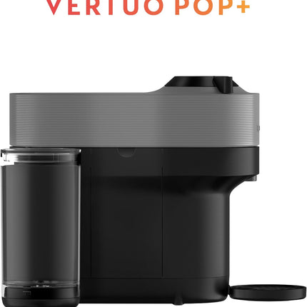Nespresso Vertuo Pop+ Single Serve Coffee and Espresso Machine by Breville, Dark